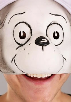 Elope The Cat In The Hat Latex Mask & Hat Kit -Cheap Halloween Store the cat in the hat latex mask hat kit alt 2