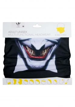 Bioworld Merchandising / Independent Sales The Joker | Adult Neck Gaiter -Cheap Halloween Store the joker adult neck gaiter alt 2