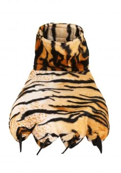 Elope Tiger Shoe Covers -Cheap Halloween Store tiger shoe covers alt 2
