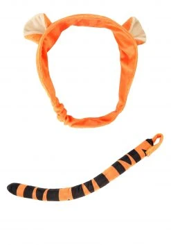 Elope Winnie The Pooh Tigger Soft Headband & Tail Kit 9 Elope Winnie The Pooh Tigger Soft Headband & Tail Kit -Cheap Halloween Store tigger soft headband tail kit alt 4