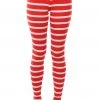 Women's Tipsy Elves Red Stripe Leggings