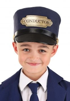 Elope Train Conductor Costume Hat For Kids