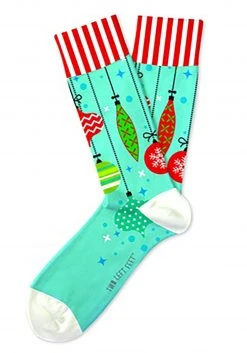 DM Merchandising The Two Left Feet Trim-A-Tree Christmas Ornament Adult Socks