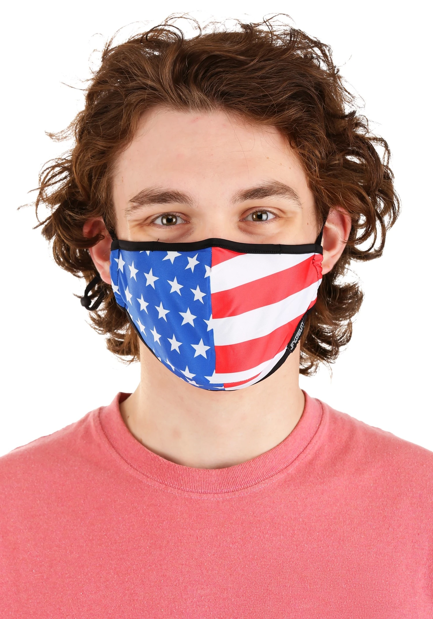 Scratch Tracks Protective Uncle Sam Fabric Face Covering Mask 1 Scratch Tracks Protective Uncle Sam Fabric Face Covering Mask