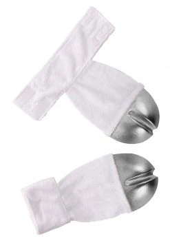 Elope Silver Unicorn Costume Back Hooves -Cheap Halloween Store unicorn costume back hooves silver alt 3