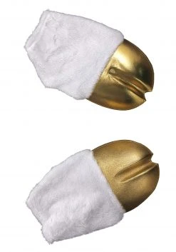 Elope Gold Unicorn Costume Front Hooves -Cheap Halloween Store unicorn costume front hooves gold alt 4