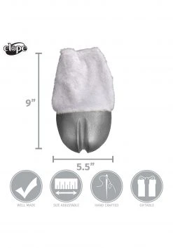 Elope Silver Unicorn Costume Front Hooves -Cheap Halloween Store unicorn costume front hooves silver alt 4