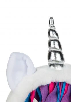 Big Mouth Inc Unicorn Mane Ear Muffs For Adults -Cheap Halloween Store unicorn mane ear muffs alt 4
