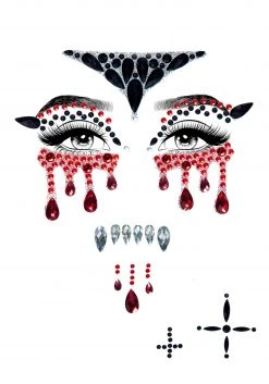 Leg Avenue Vampire Face Adhesive Jewel Kit