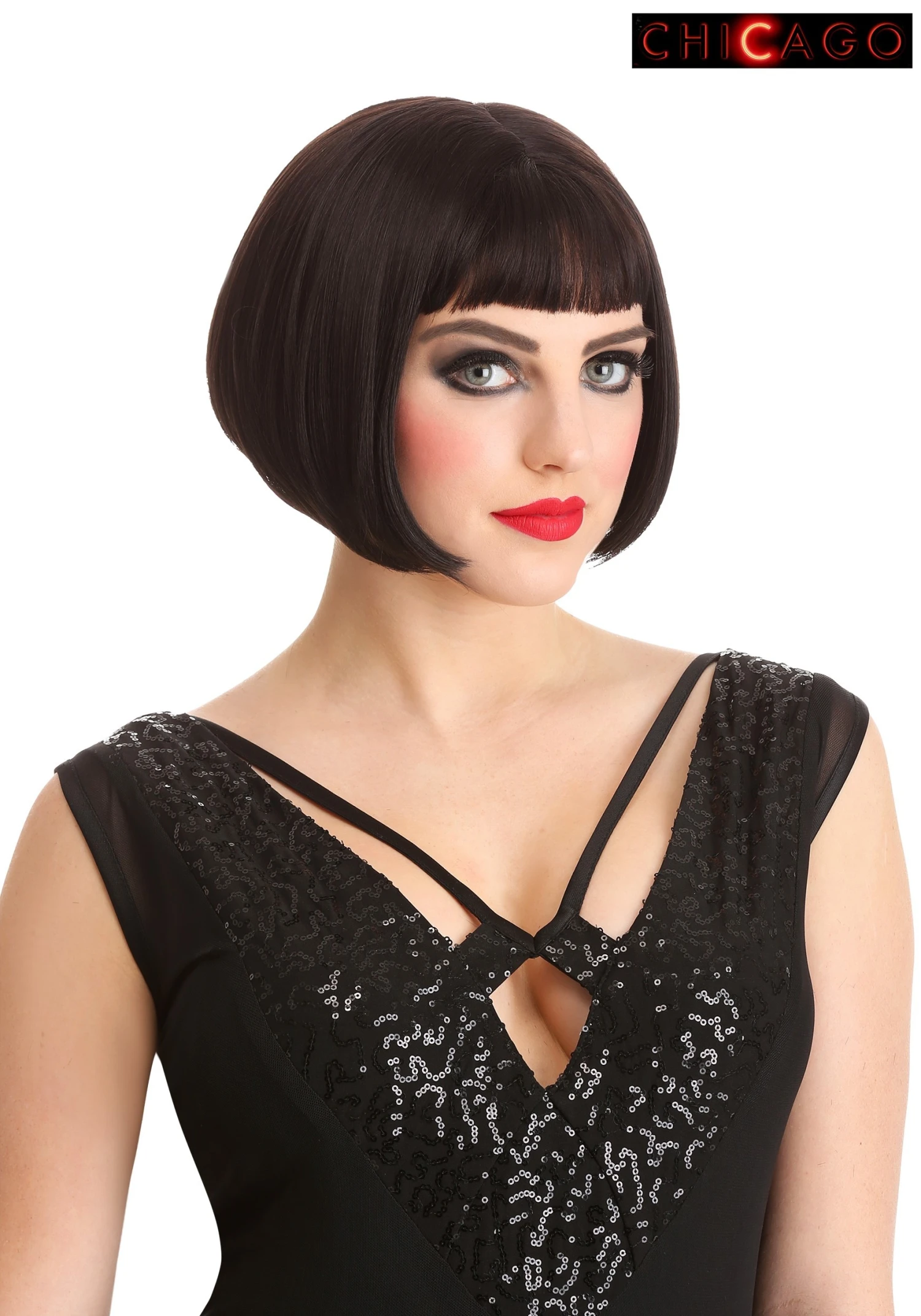 Partytime Costume & Lingerie (Yiwu) Factory Chicago Velma Kelly Wig 1 Partytime Costume & Lingerie (Yiwu) Factory Chicago Velma Kelly Wig