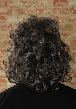 Rubies Costume Co. Inc Beetlejuice 3/4 Vinyl Mask With Hair -Cheap Halloween Store vinyl beetlejuice 3 4 mask w hair alt 3