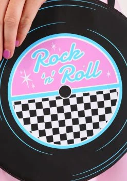 Fun Costumes Vinyl Record Handbag -Cheap Halloween Store vinyl record purse 2
