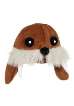 Elope Plush Walrus Spray Toy Hat -Cheap Halloween Store walrus sprazy toy hat alt 3