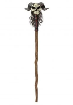 California Costume Collection Warlock Staff W/ Skull