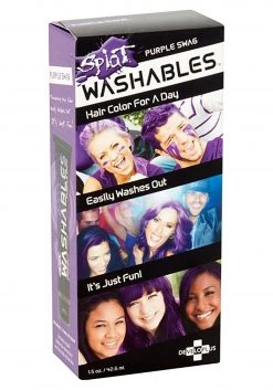 Developlus Splat- Washable Hair Color In Purple