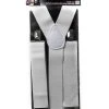 Forum Novelties, Inc Adult White Suspenders