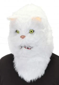 Elope Mouth Mover White Cat Mask