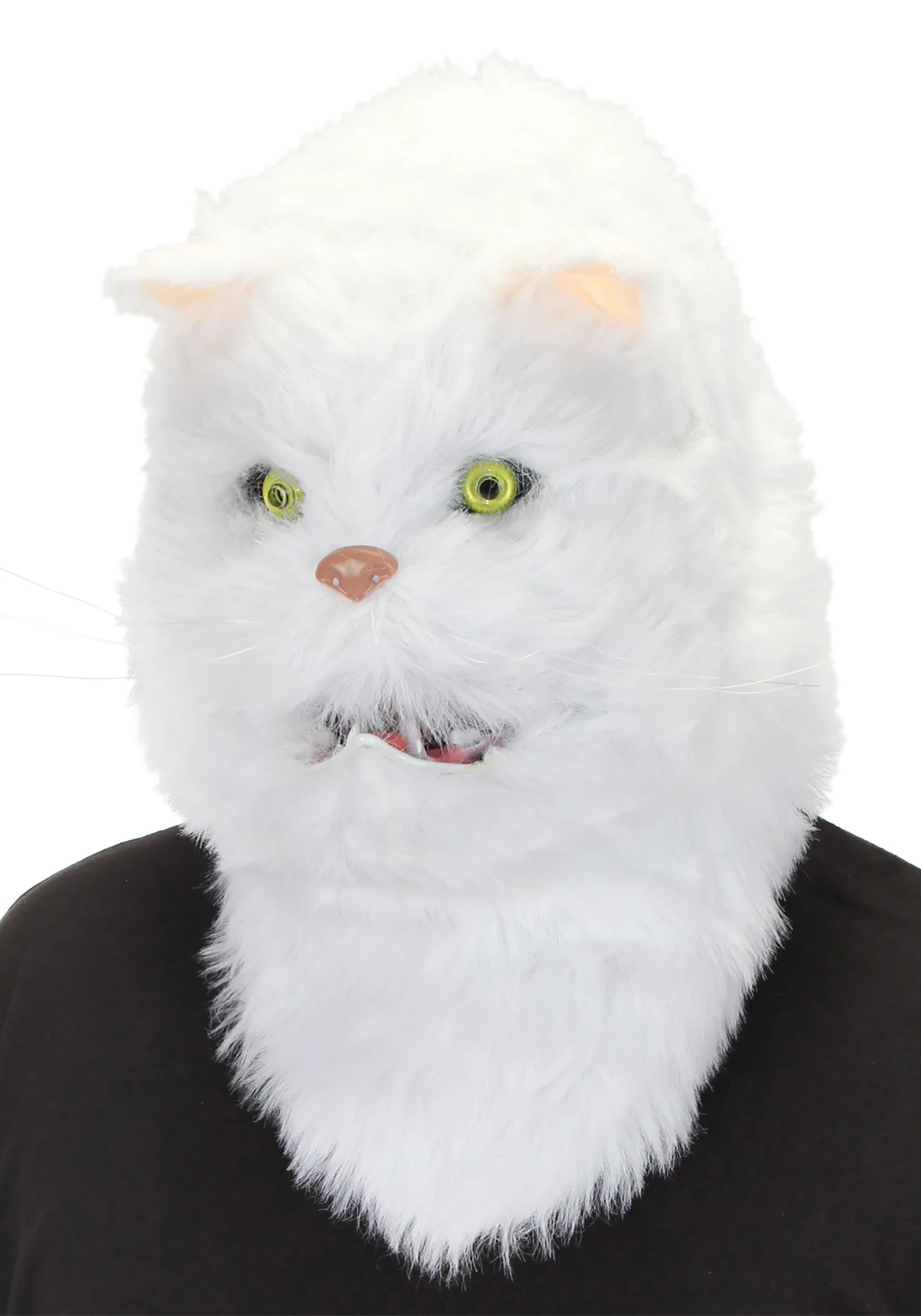 Elope Mouth Mover White Cat Mask 1 Elope Mouth Mover White Cat Mask