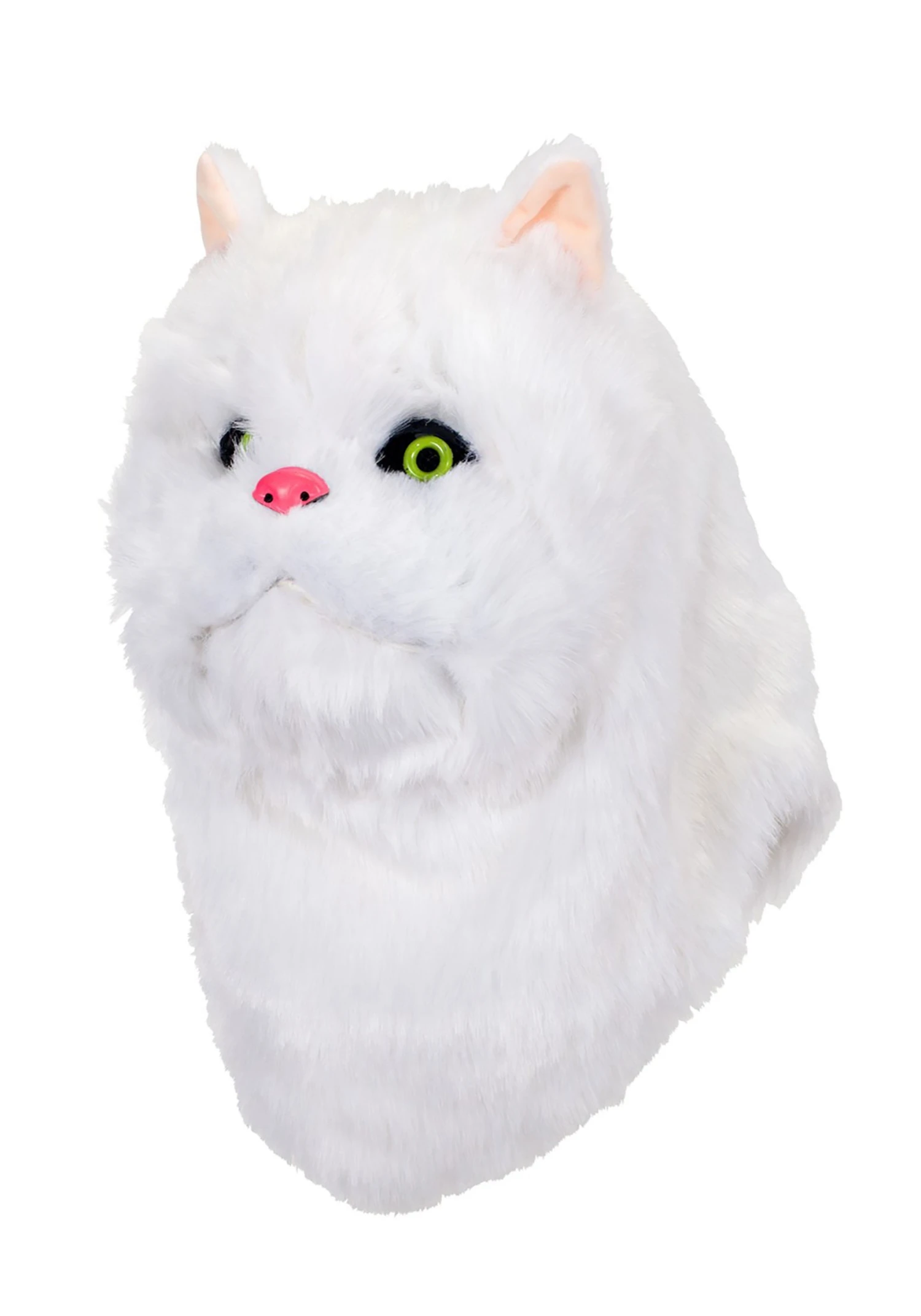 Elope Mouth Mover White Cat Mask 2 Elope Mouth Mover White Cat Mask - Image 2