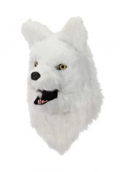 Elope White Fox Mouth Mover Mask 6 Elope White Fox Mouth Mover Mask -Cheap Halloween Store white fox mouth mover mask alt2