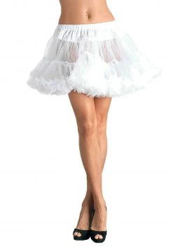 Leg Avenue White Tulle Petticoat