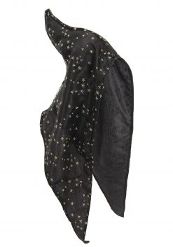 Elope Wizard Alchemy Hood Black And Stars -Cheap Halloween Store wizard alchemy hood black alt 2