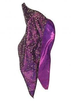 Elope Wizard Alchemy Hood Purple And Stars -Cheap Halloween Store wizard alchemy hood purple alt 2