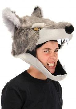Elope Wolf Jawesome Costume Hat -Cheap Halloween Store wolf jawesome hat alt 2