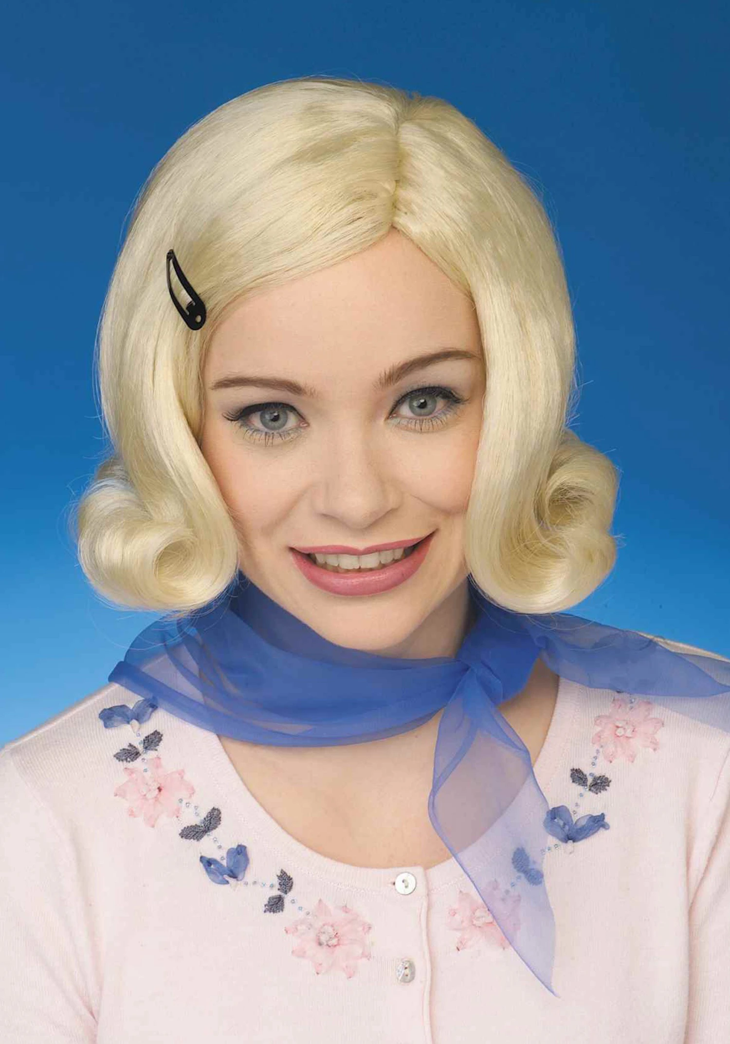Forum Novelties, Inc Womens 50s Bopper Blond Wig 1 Forum Novelties, Inc Womens 50s Bopper Blond Wig