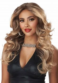 California Costume Collection Women's Blonde 70s Party Girl Wig