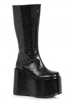 Ellie Women's Black Monster Boots