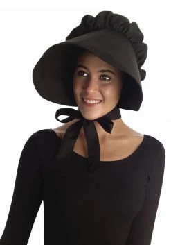Forum Novelties, Inc Women's Black Pioneer Bonnet