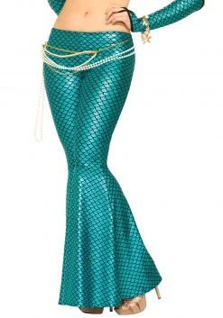 Forum Novelties, Inc Women's Blue Mermaid Leggings