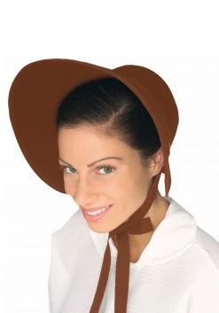 Forum Novelties, Inc Women's Brown Felt Bonnet