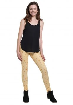 Creative Apparel Women's Cheese Leggings