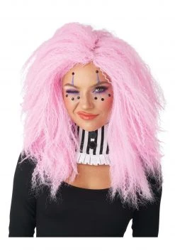 Camden Passage Inc Crimped 'N Kooky Pink Wig For Women