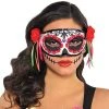 Amscan Womens Day Of The Dead Mask