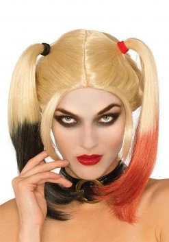 Rubies Costume Co. Inc Women's Deluxe Harley Quinn Wig