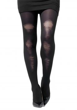 Smiffys Distressed Tights For Woman