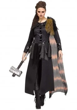 Fun World Womens Dreaded Viking Wig -Cheap Halloween Store womens dreaded viking wig alt 2