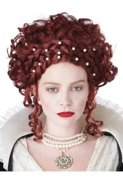 California Costume Collection Women's Elizabethan Wig