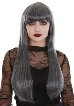 Costume Culture By Franco LLC Women's Ghostly Grey Wig