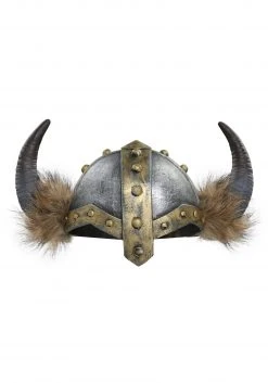 Partytime Costume & Lingerie (Yiwu) Factory Women's Horned Viking Costume Helmet