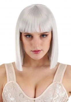 Partytime Wig Light Gray Bob Wig For Women