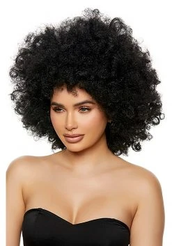Forplay Women's Picked Out Afro Wig