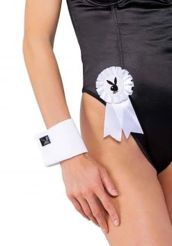 Roma Women's Playboy Bunny Black And White Accessory Kit -Cheap Halloween Store womens playboy black accessory kit alt 2