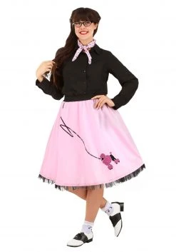 Fun Costumes Plus Size Women's Sock Hop Kit