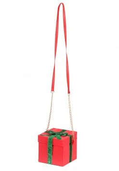 Partytime Costume & Lingerie (Yiwu) Factory Women's Present Box Purse -Cheap Halloween Store womens present box purse 2