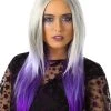 Partytime Costume & Lingerie (Yiwu) Factory Womens Purple And Grey Ombre Wig
