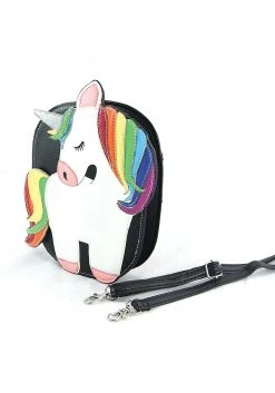 Comeco Women's Rainbow Unicorn Costume Purse 8 Comeco Women's Rainbow Unicorn Costume Purse -Cheap Halloween Store womens rainbow unicorn purse alt 2